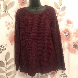 M Dark Red Sweater